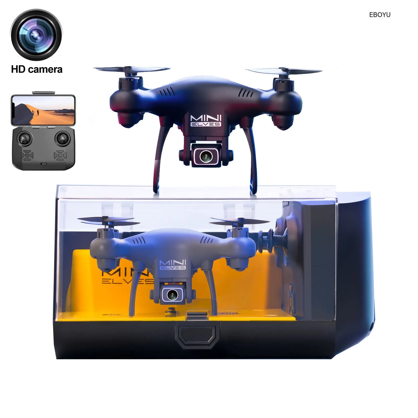 KY908 Mini Nano RC Drone WiFi FPV