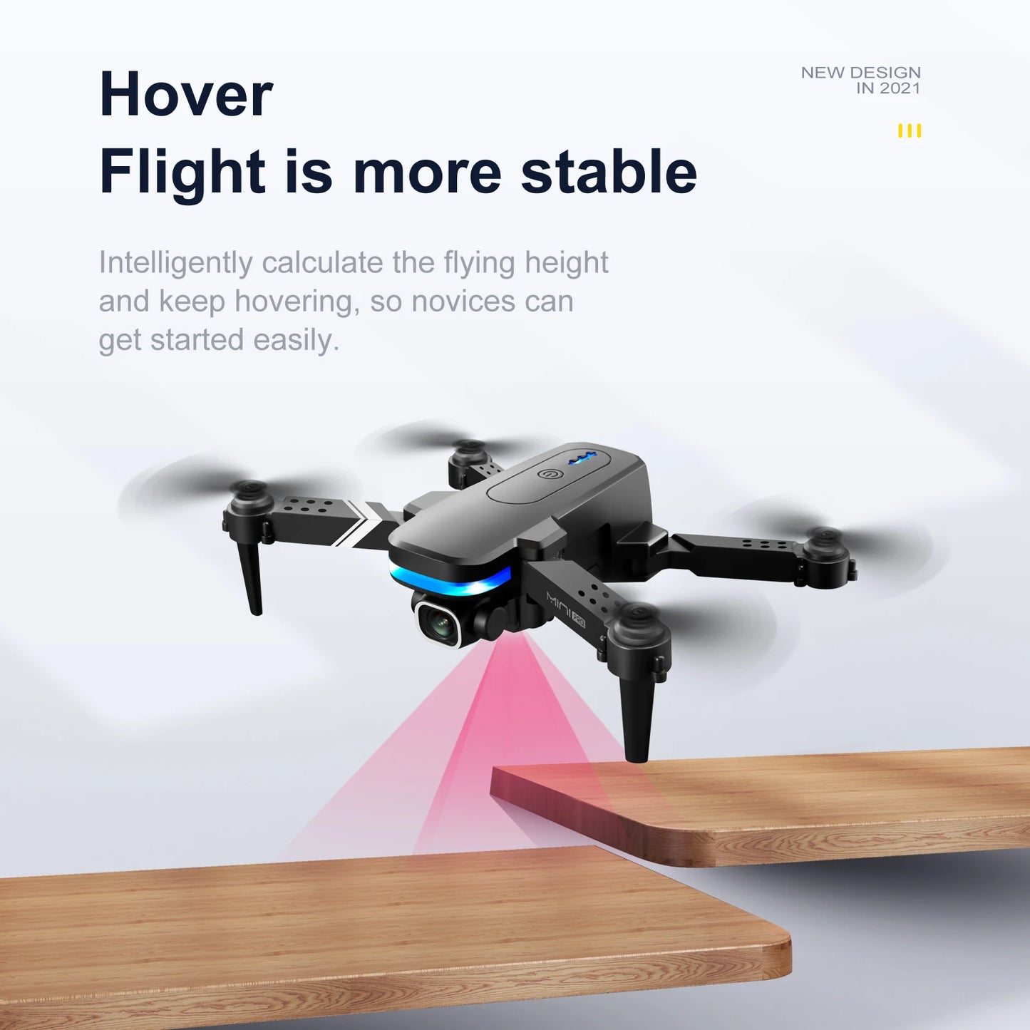 Mini RC Drone WiFi FPV 4K HD Camera