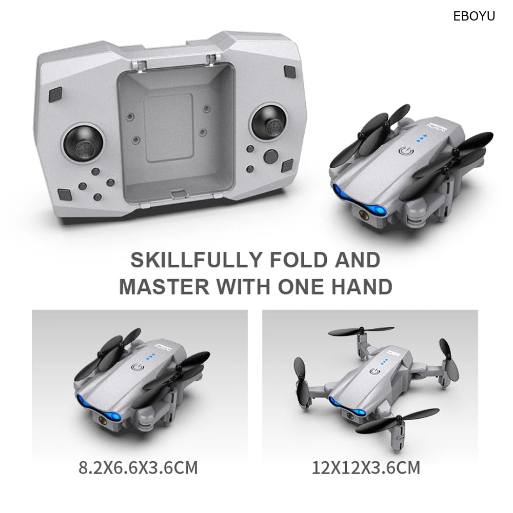 Foldable Mini RC Drone WiFi FPV 4K HD Camera