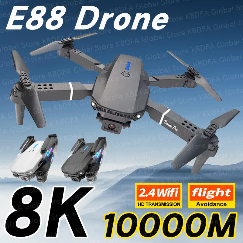 HD 4K Camera Mode Foldable Helicopter Drone