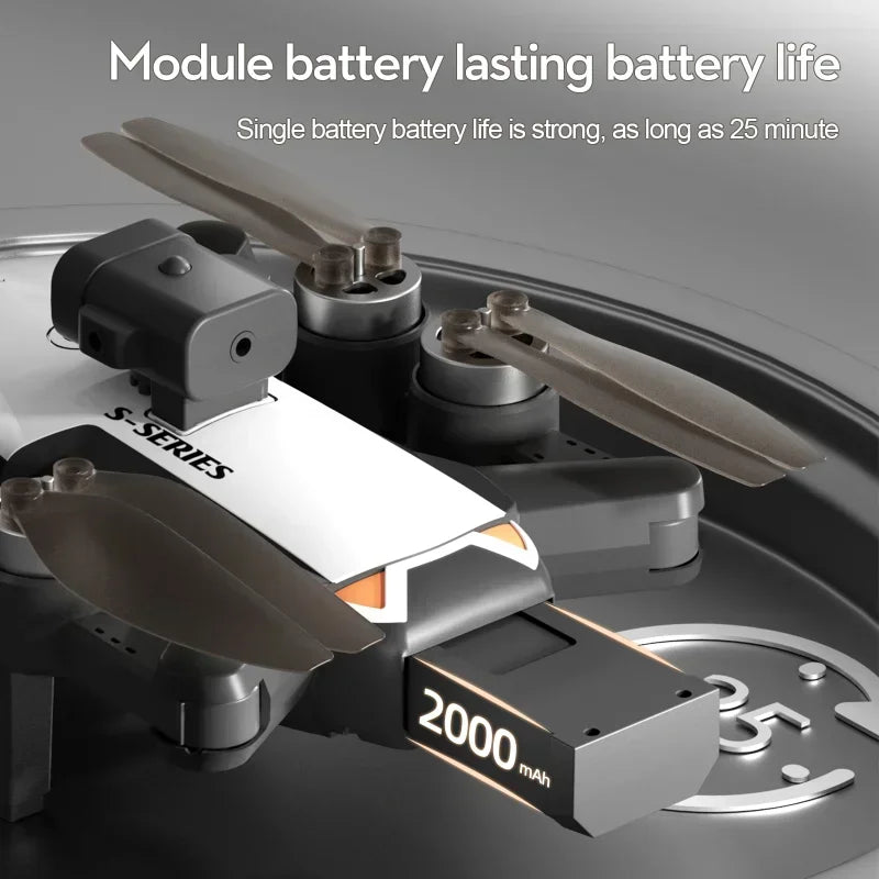 S2S 8K 5G GPS HD Aerial Photography Dual-Camera