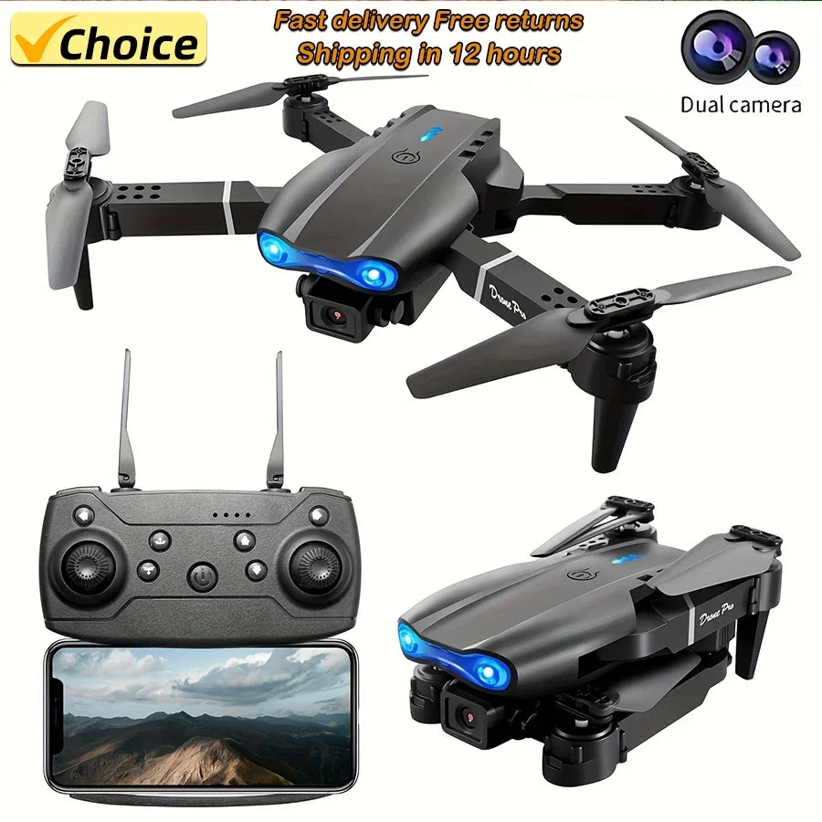 E99Pro RC Drone 4K Professional