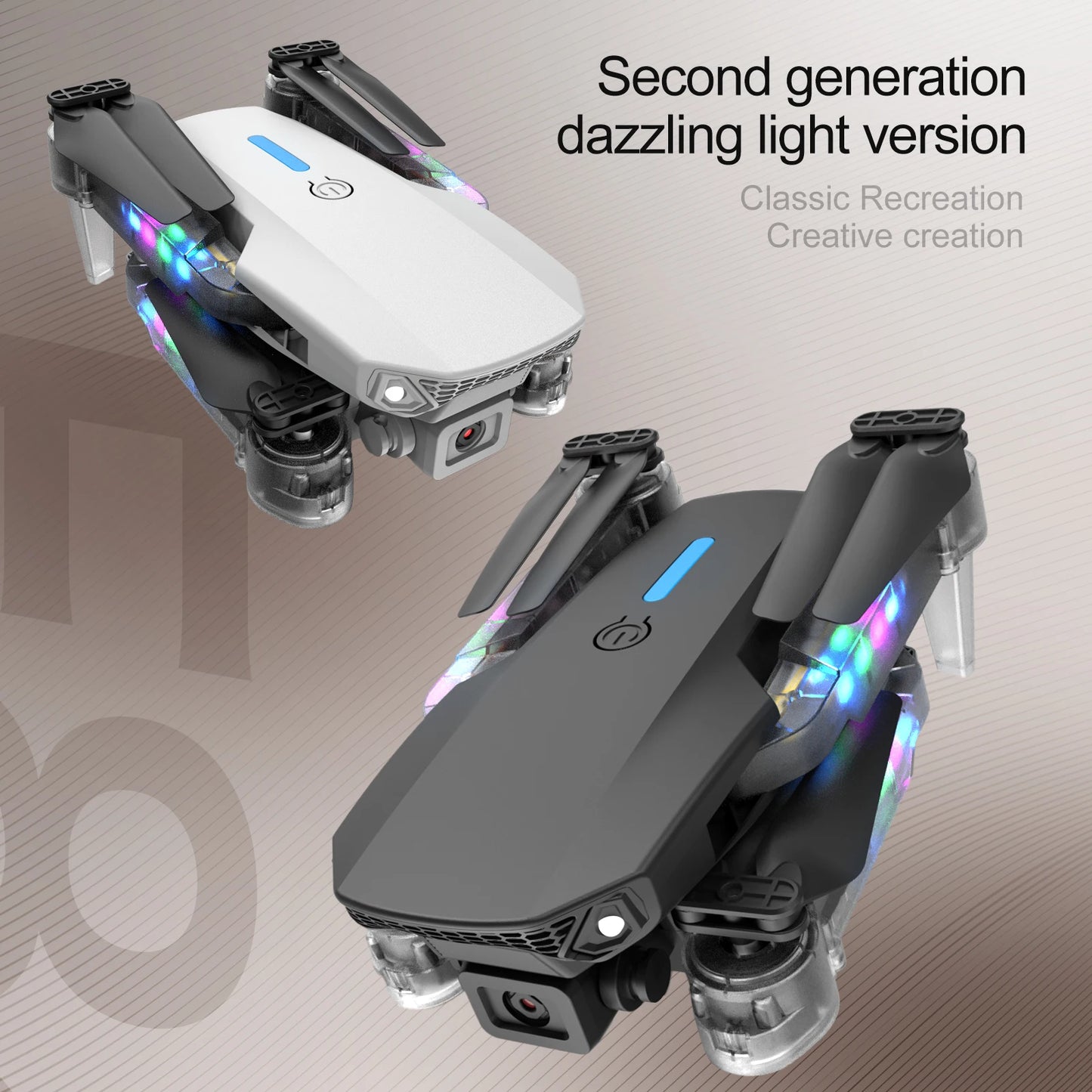 HD 4K Camera Mode Foldable Helicopter Drone
