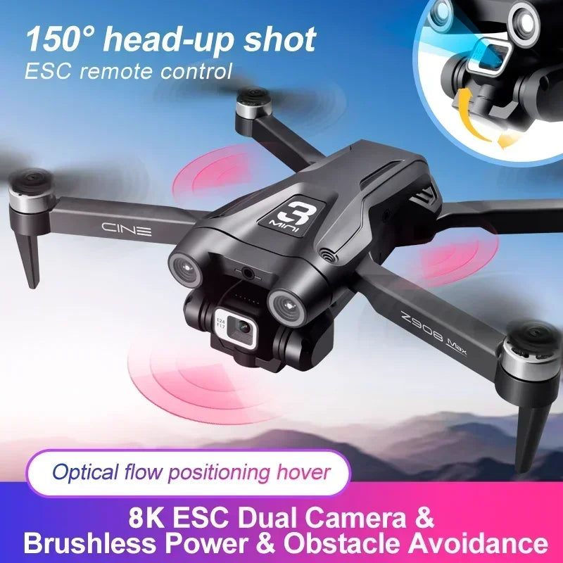 Z908 Pro / MAX Mini Drone 8K Professional Camera