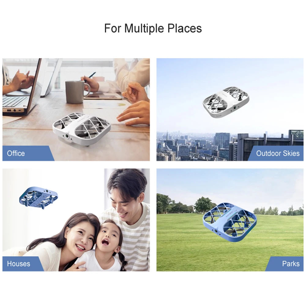 H107 Mini Drone 8K 4K Quadcopter with Camera