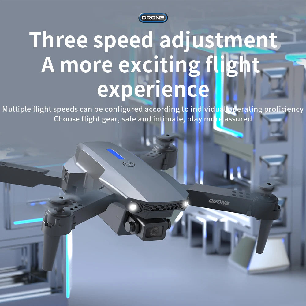 E88 Professional Wide Angle RC Drone HD 4K Camera