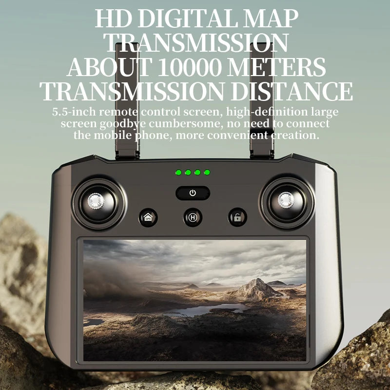 KF104MAX2 Professional Drone With 4K Camera 3-Axis Gimbal